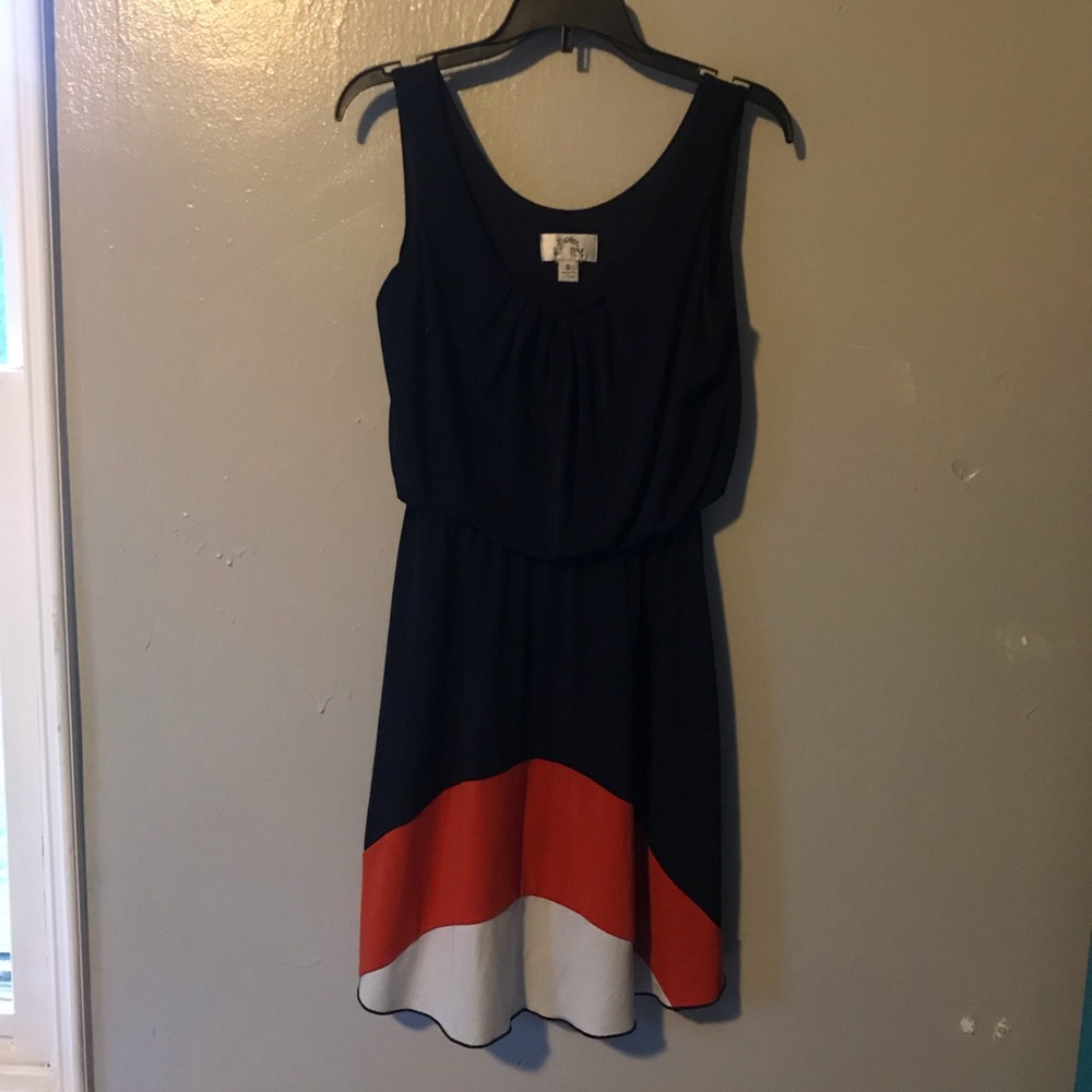 Navy Sweet Storm dress
